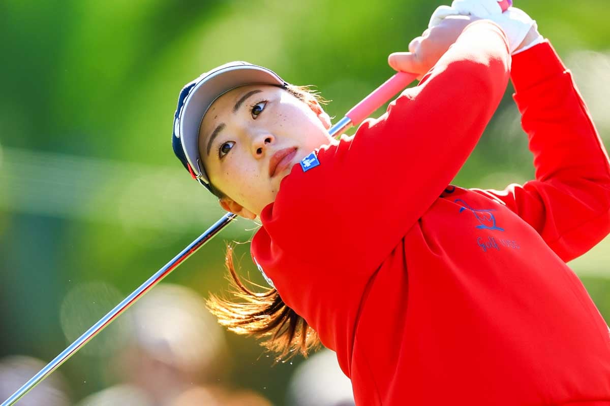 竹田麗央、圧巻のイーグルで米女子ゴルフ初戦に挑む！